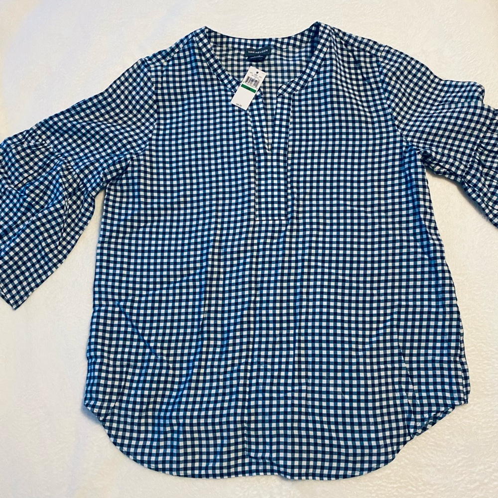 Van Heusen Gingham Top
